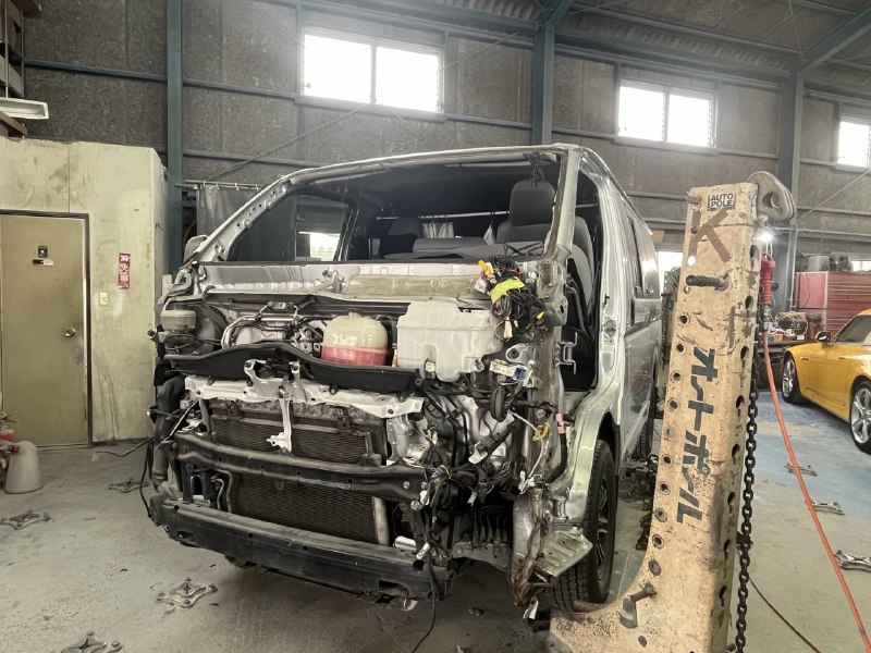 損傷状態の確認・分解